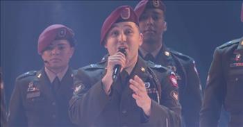 82nd Airborne Division Chorus Perform Uplifting Rendition Of ‘I Am Here’ On AGT